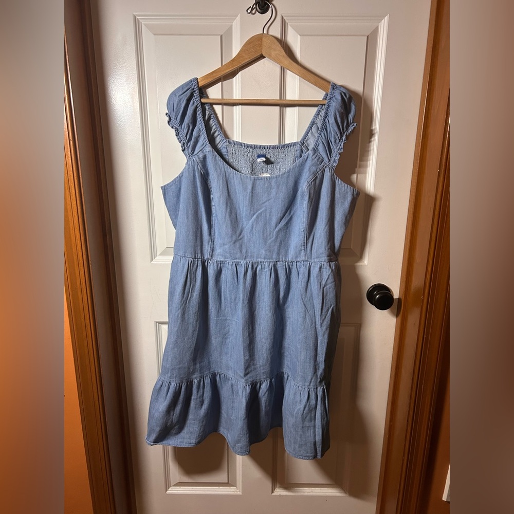 NWT Old Navy Chambray Dress XXL
